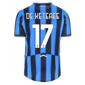 Atalanta Charles De Ketelaere #17 Hemmakläder 2025-26 Kortärmad